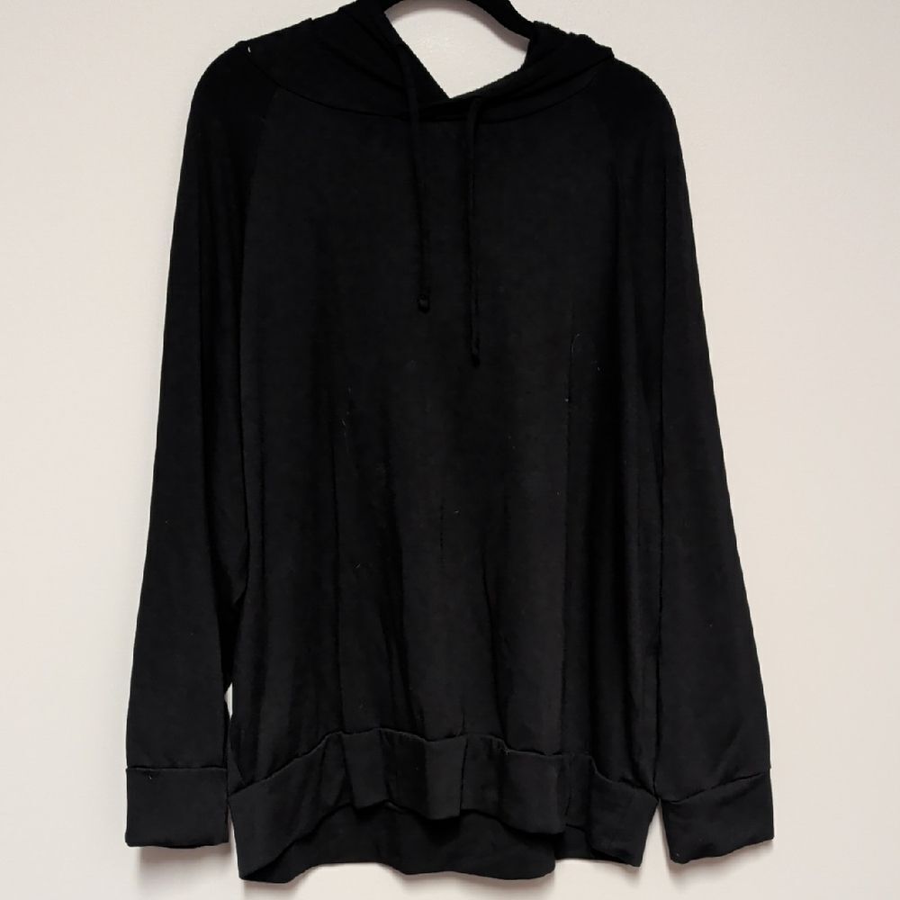 Eddie Bauer Black Hooded Sweatshirt XXL